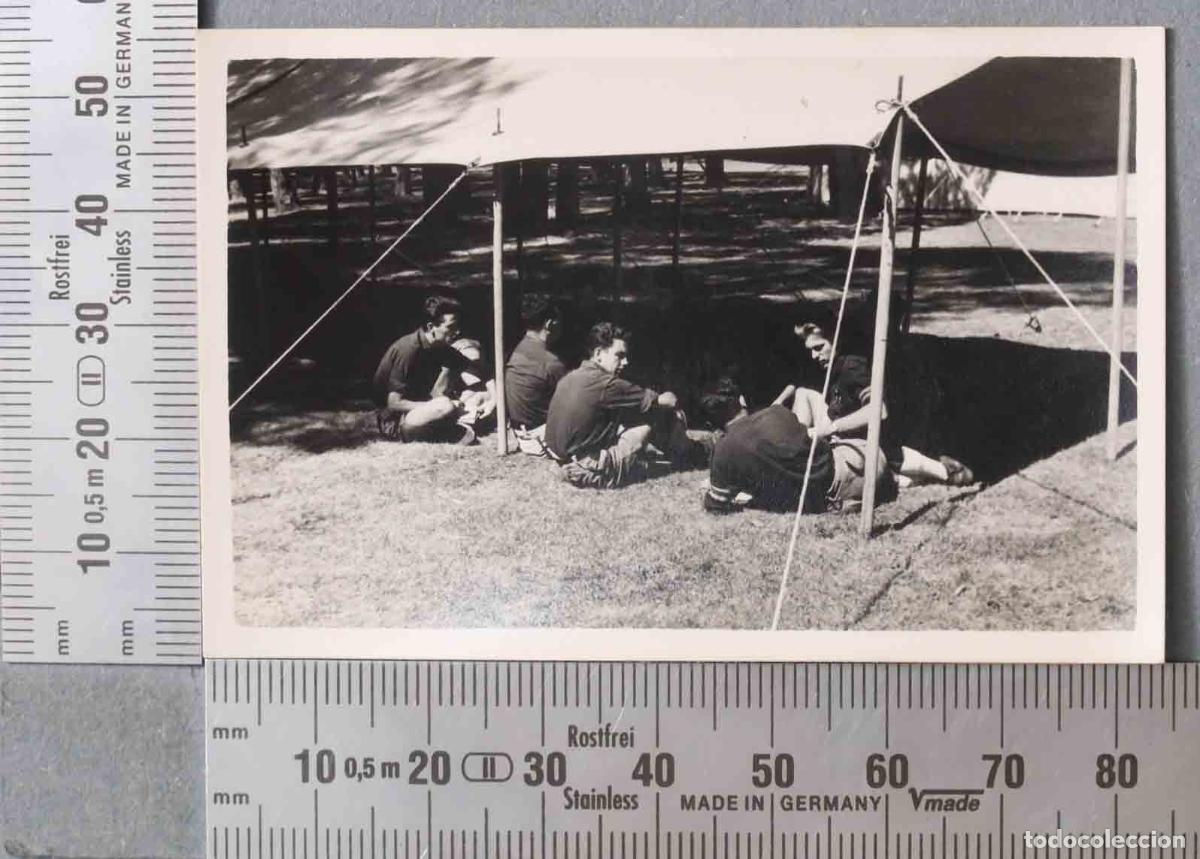 Alte Fotografie: FOTOGRAFIA. FRENTE DE JUVENTUDES. HACIA 1953. CAMPAMENTO COVALEDA