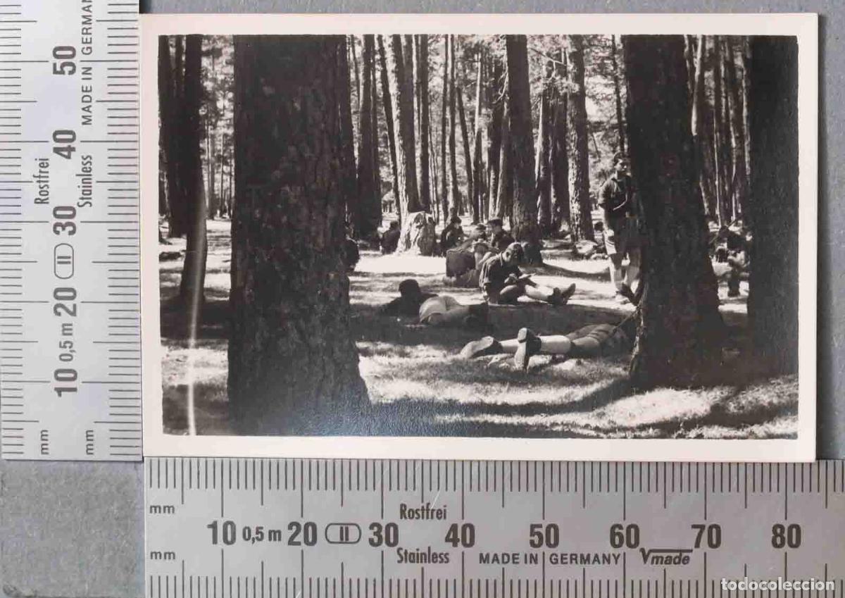 Alte Fotografie: FOTOGRAFIA. FRENTE DE JUVENTUDES. HACIA 1953 CAMPAMENTO COVALEDA