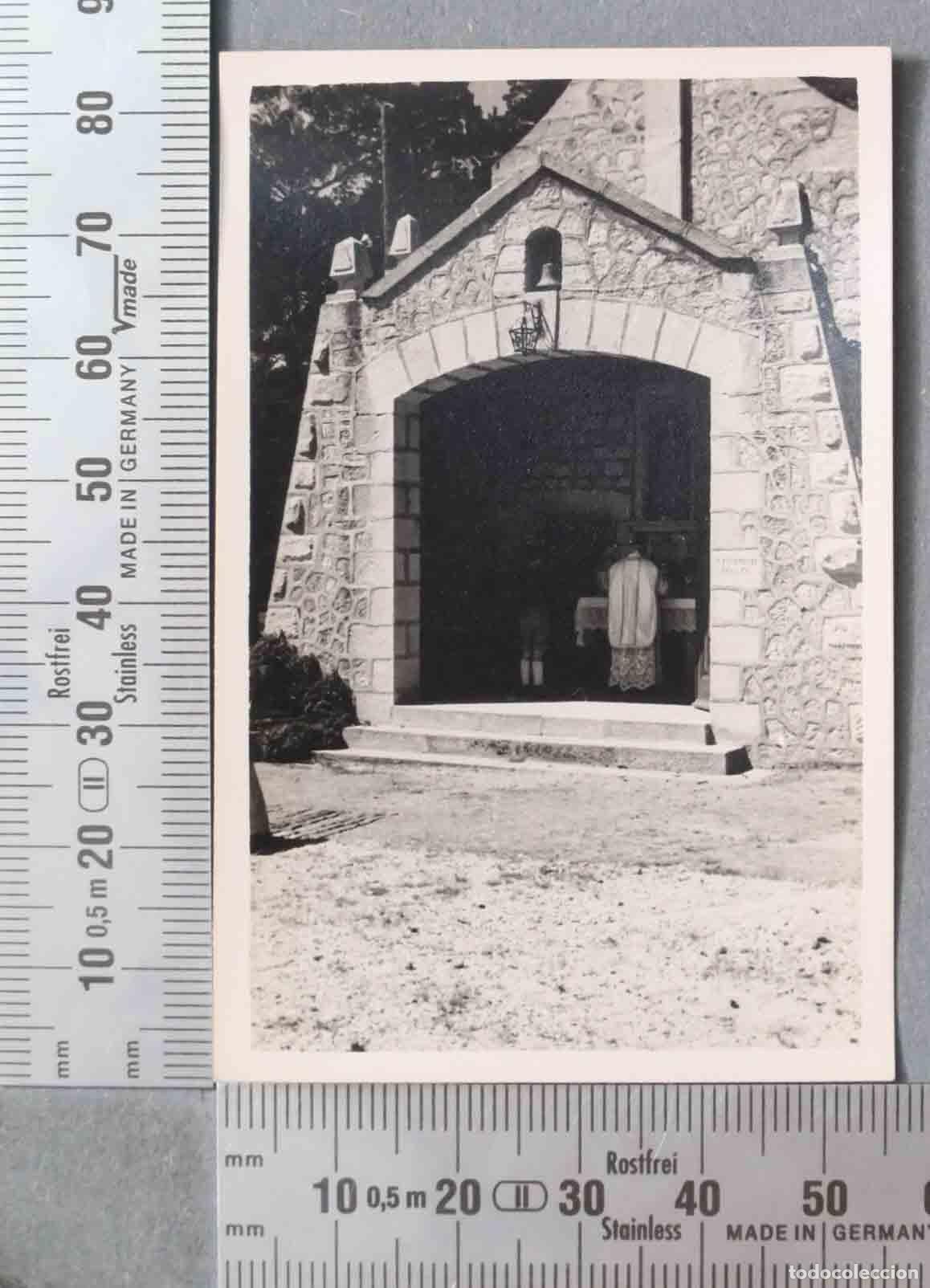 Fotografia antica: FOTOGRAFIA. FRENTE DE JUVENTUDES. HACIA 1953 CAMPAMENTO COVALEDA MISA