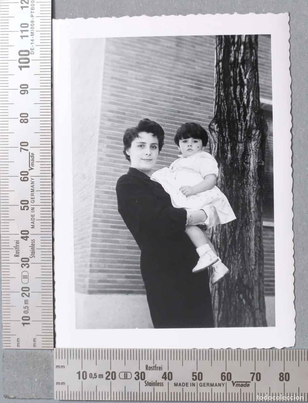 Fotografia antiga: FOTOGRAFIA. MADRE CON HIJA