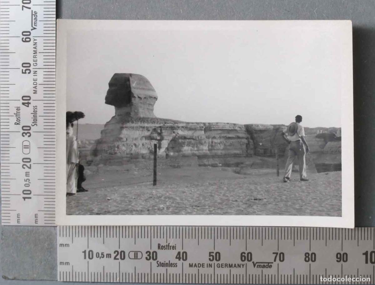 Alte Fotografie: FOTOGRAFIA. ESFINGE GIZA. 1954
