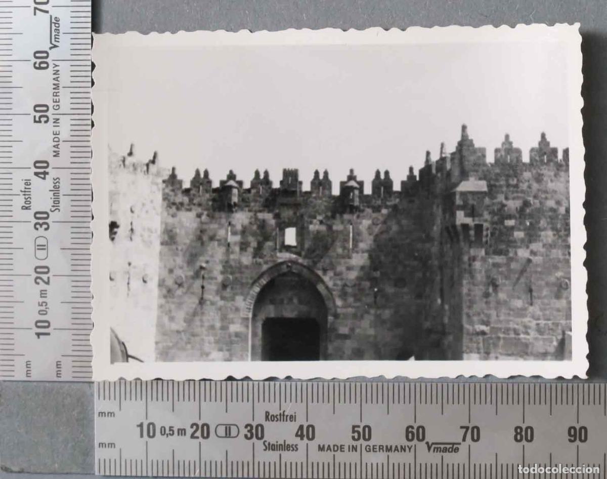 Alte Fotografie: FOTOGRAFIA. PUERTA DE DAMASCO JERUSALEN 1954