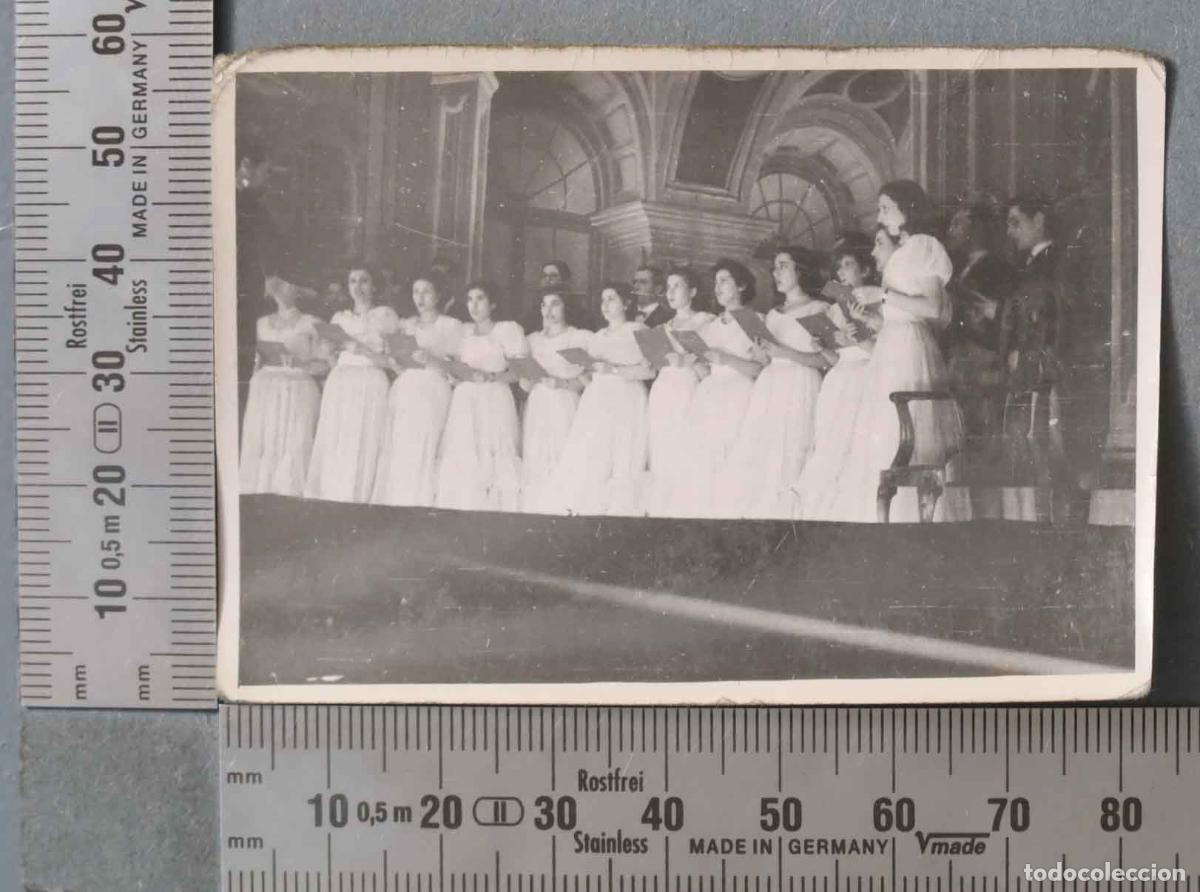 Photographie ancienne: FOTOGRAF&Iacute;A. OPERA U ORQUESTA. HACIA 1940