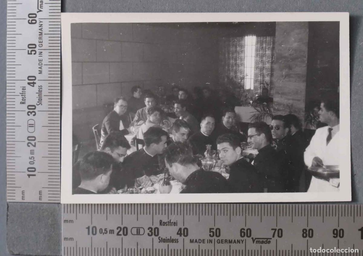Photographie ancienne: FOTOGRAFIA. COMIDA DE SACERDOTES ASCOLI PICENO