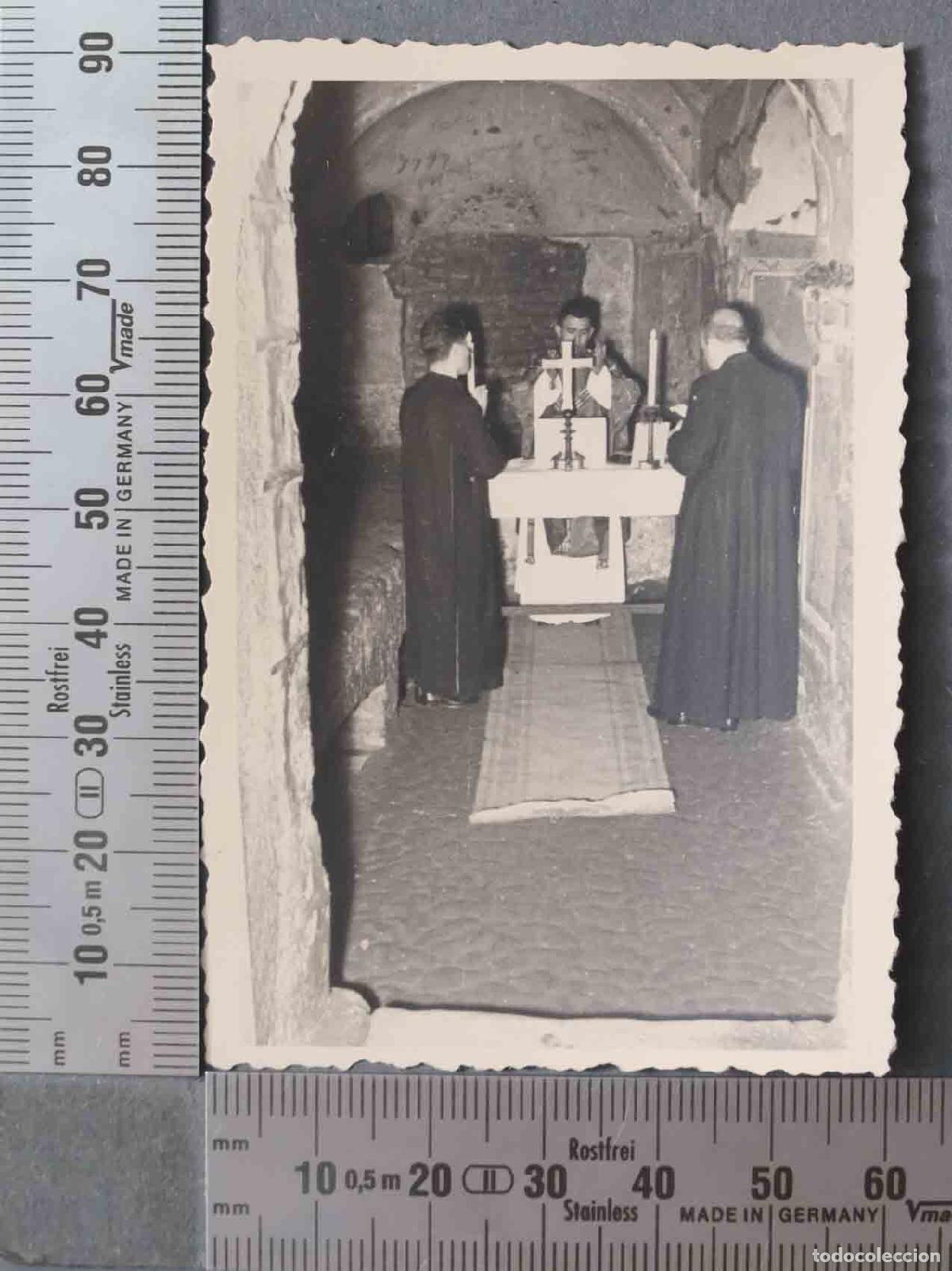 Photographie ancienne: FOTOGRAFIA. MISA EN CATACUMBAS