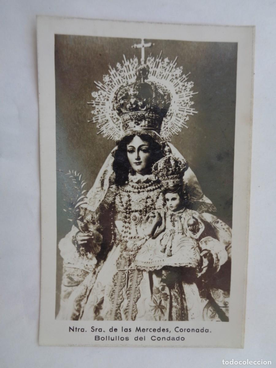 Fotograf&iacute;a antigua: FOTOGRAFIA DE NUESTRA SE&Ntilde;ORA DE LAS MERCEDES , CORONADA . BOLLULLOS DEL CONDADO 1954
