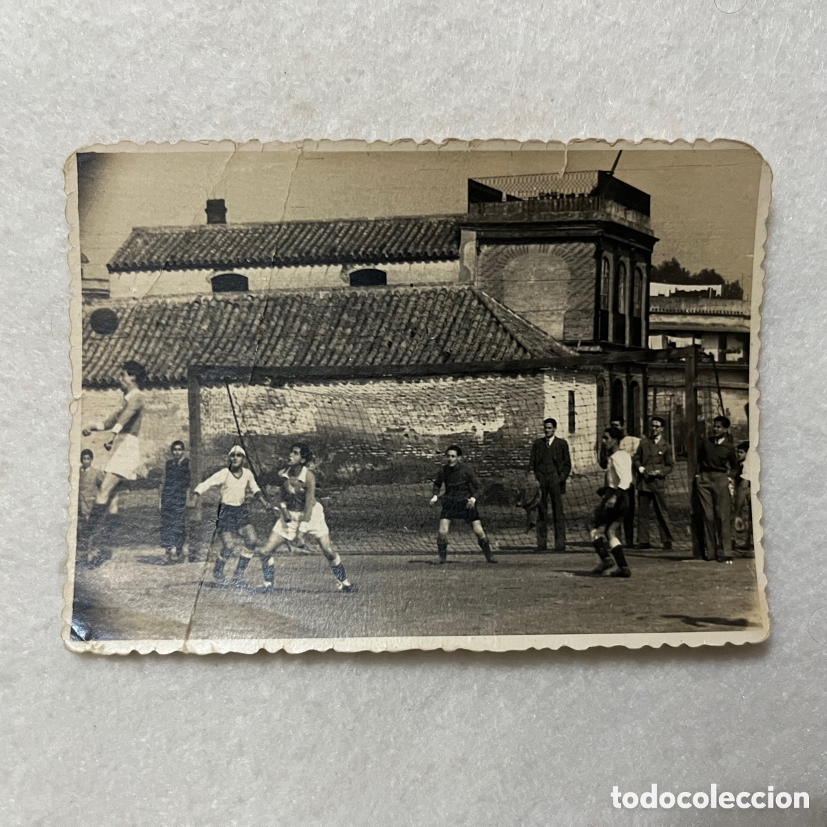 Fotograf&iacute;a antigua: F&Uacute;TBOL - FUTBOLISTA - ANTIGUA FOTOGRAF&Iacute;A PARTIDO / ADQ. SEVILLA