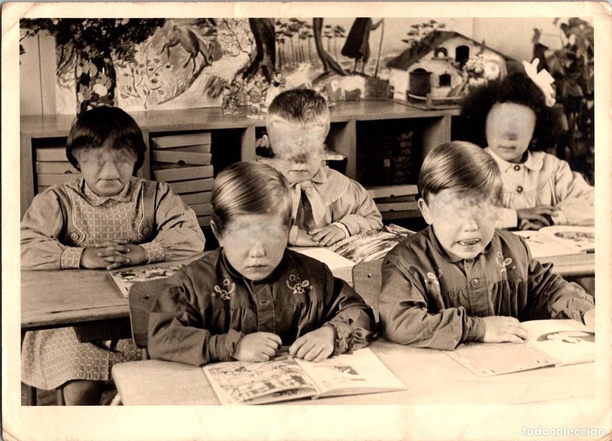 Fotograf&iacute;a antigua: Vaya Par de Gemelos - Fotograf&iacute;a Escolar - Gran Formato - 179x130mm