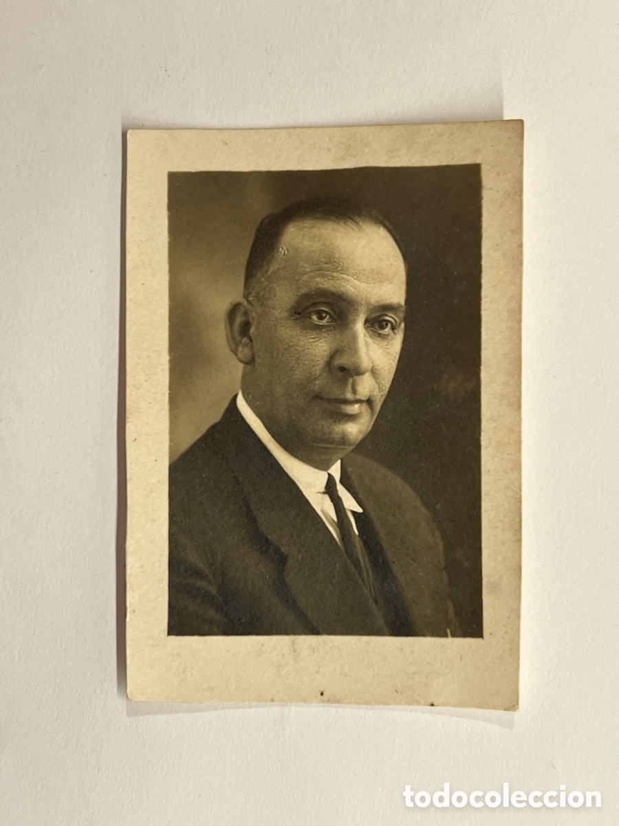 Alte Fotografie: FOTOMAT&Oacute;N. Fotograf&iacute;a Se&ntilde;or en tiempos de la Segunda Rep&uacute;blica (a.1934)