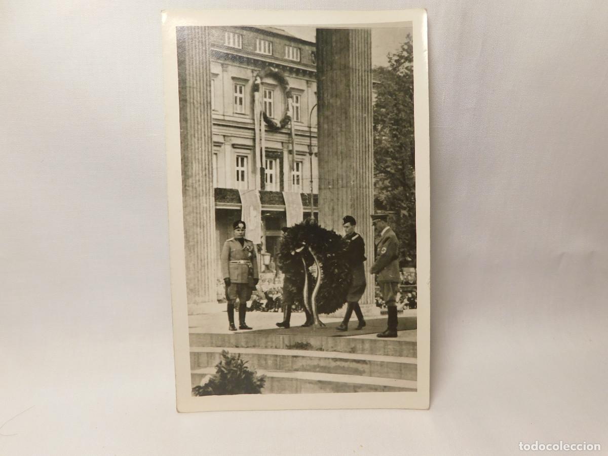 Fotografia antica: Fotografia Hitler y Musolini en Baviera 1940