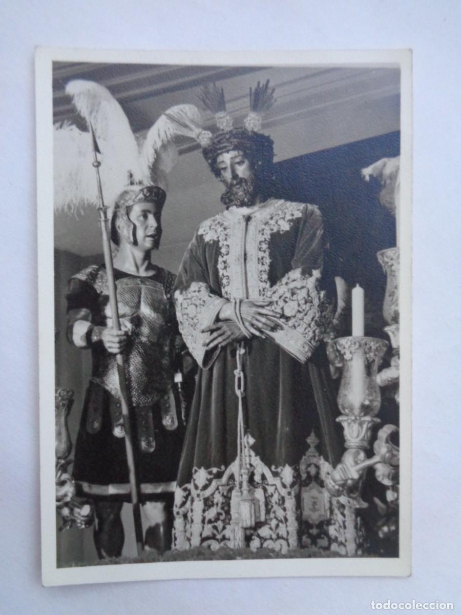 Fotografia antiga: SEMANA SANTA DE SEVILLA : FOTO DE NTRO. PADRE JESUS DE LA SENTECIA . QUINARIO Y FUNCION 1976