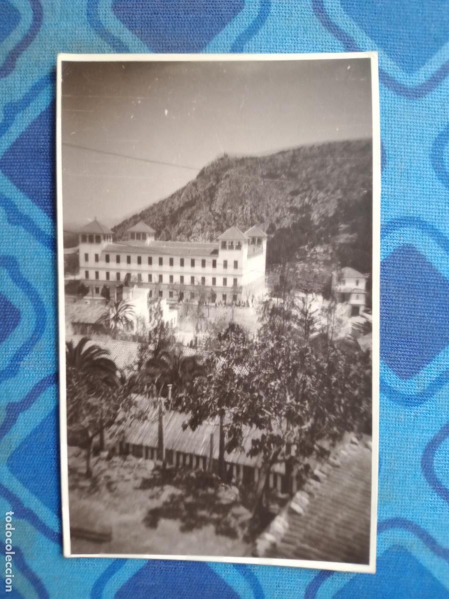 Fotograf&iacute;a antigua: Fontilles. Foto original de 1956
