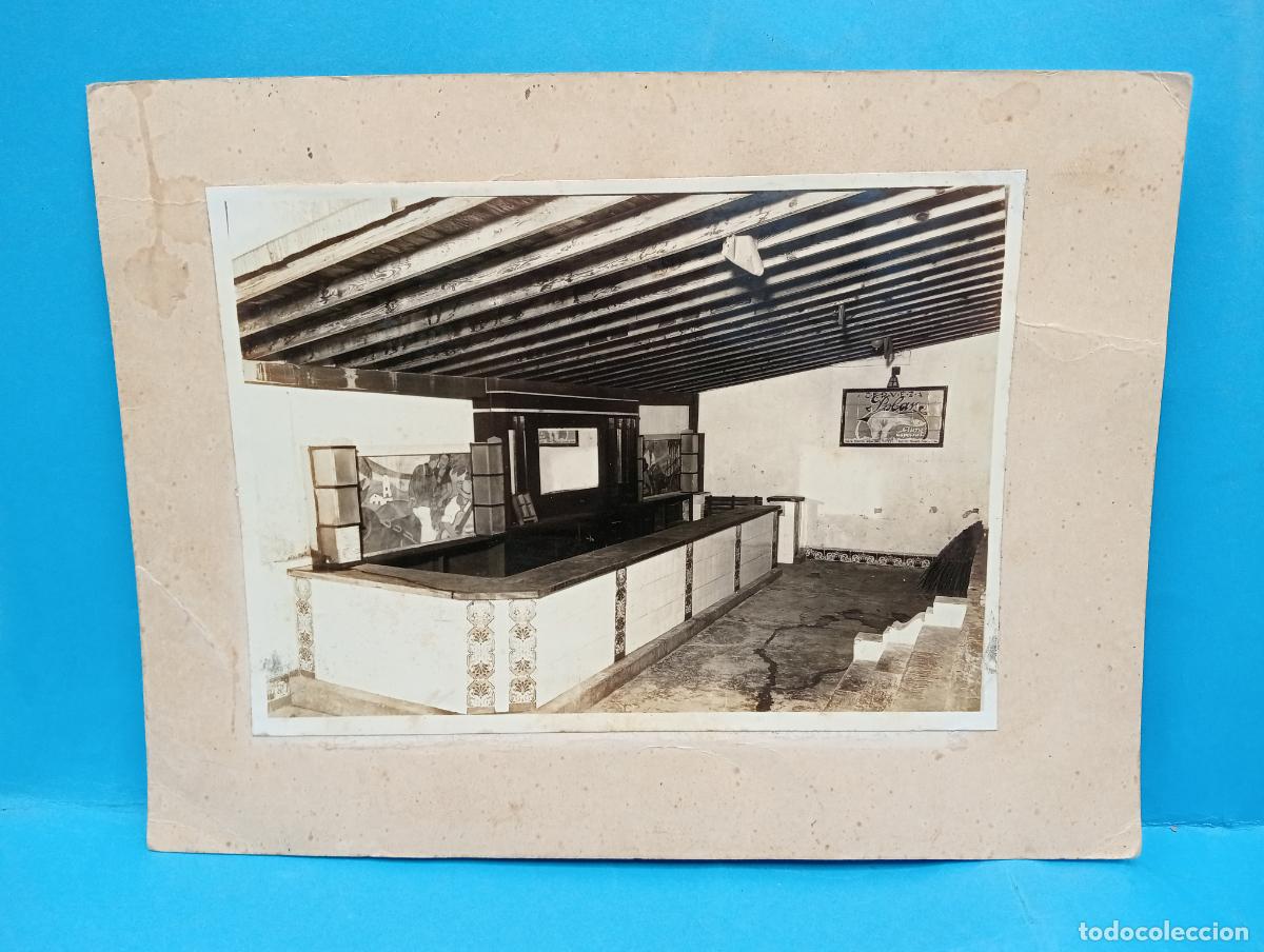 Fotografia antica: CUBA. 1941. CAFETERIA INTERIOR DEL LICEO DE GUANABACOA. FOTOGRAFIA ANTIGUA. MED: 17.5 X 23 CM APROX.