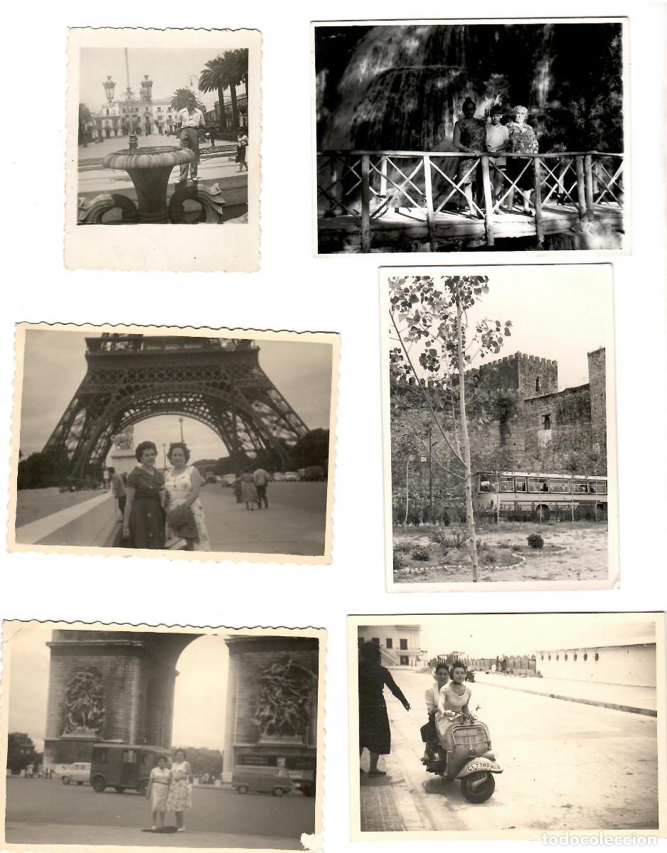 Alte Fotografie: INTERESANTE LOTE DE FOTOGRAFIAS TURISTICAS