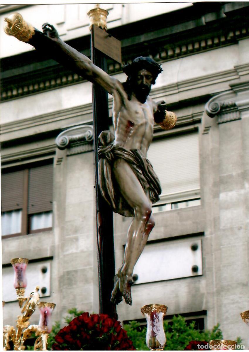 Fotograf&iacute;a antigua: SEMANA SANTA SEVILLA, ANTIGUA FOTOGRAFIA PASO CRISTO DEL BUEN FIN, 11X15CMS