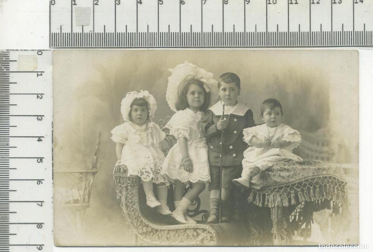 Fotograf&iacute;a antigua: PRECIOSA FOTOGRAFIA DE EPOCA GRUPO DE NI&Ntilde;OS