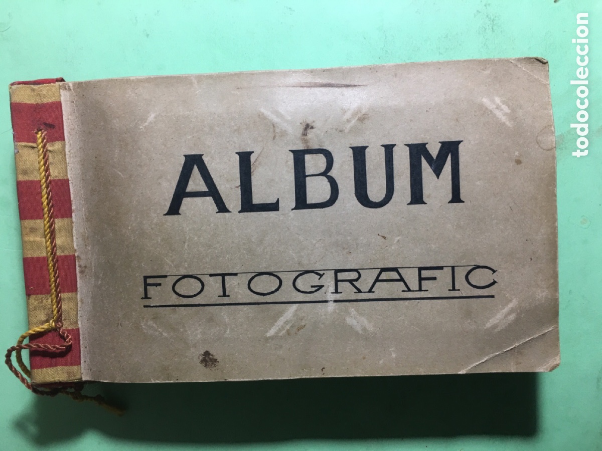 Fotografia antiga: 40/50&rsquo;s ca. &Aacute;LBUM FOTOGRAF&Iacute;A FOTOGRAFIC FAMILIAR Y VARIOS CON LAS 4 BARRAS CATALUNYA