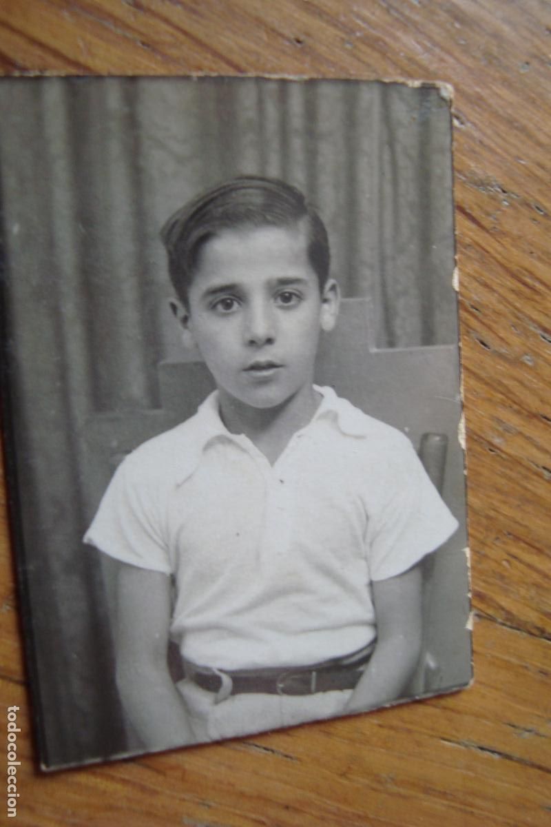 Fotografia antica: ANTIGUA FOTOGRAFIA DE NI&Ntilde;O FOTOMATON SEVILLA 1936