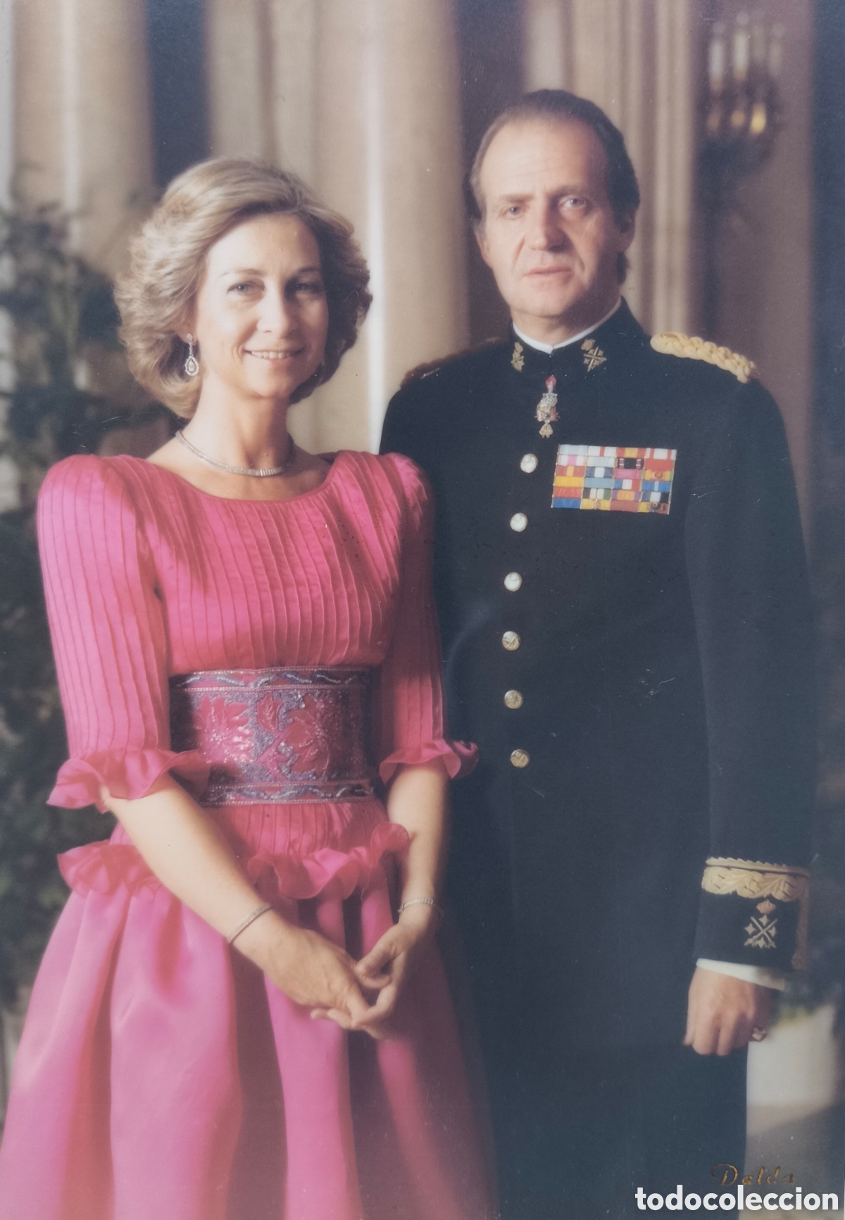 Fotograf&iacute;a antigua: MONARQUIA CASA REAL RETRATO FOTOGRAF&Iacute;A REYES DE ESPA&Ntilde;A JUAN CARLOS I SOF&Iacute;A KINGS OF SPAIN