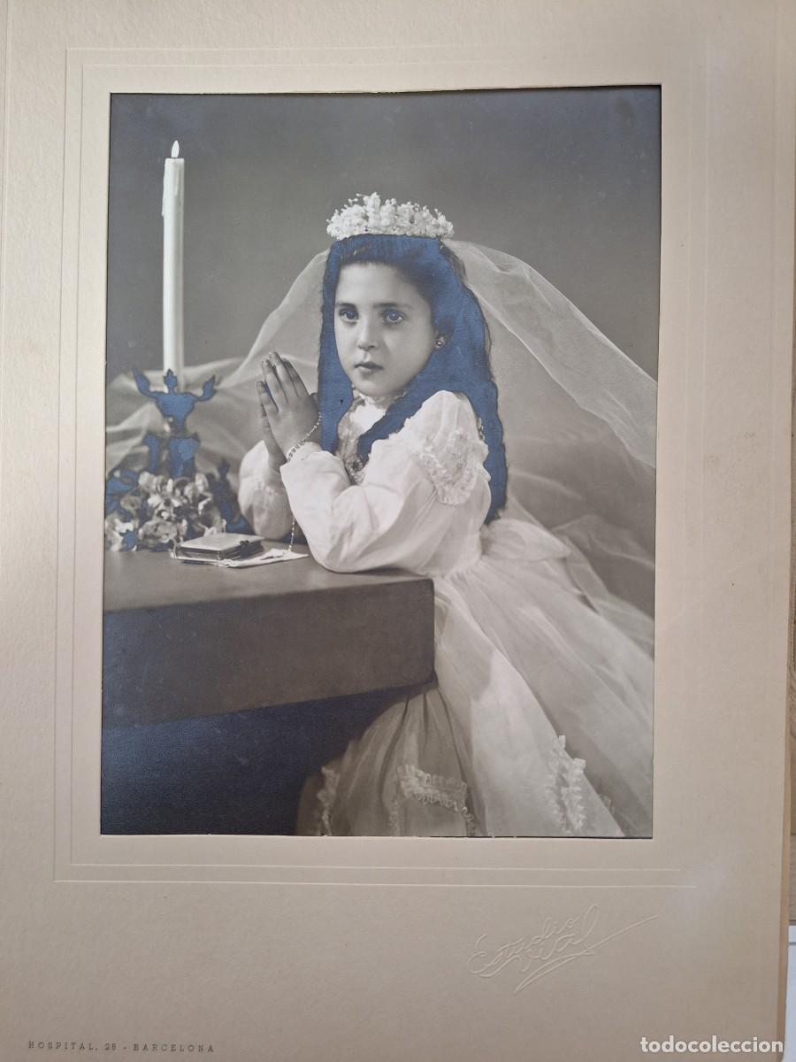 Fotograf&iacute;a antigua: Foto antigua comuni&oacute;n
