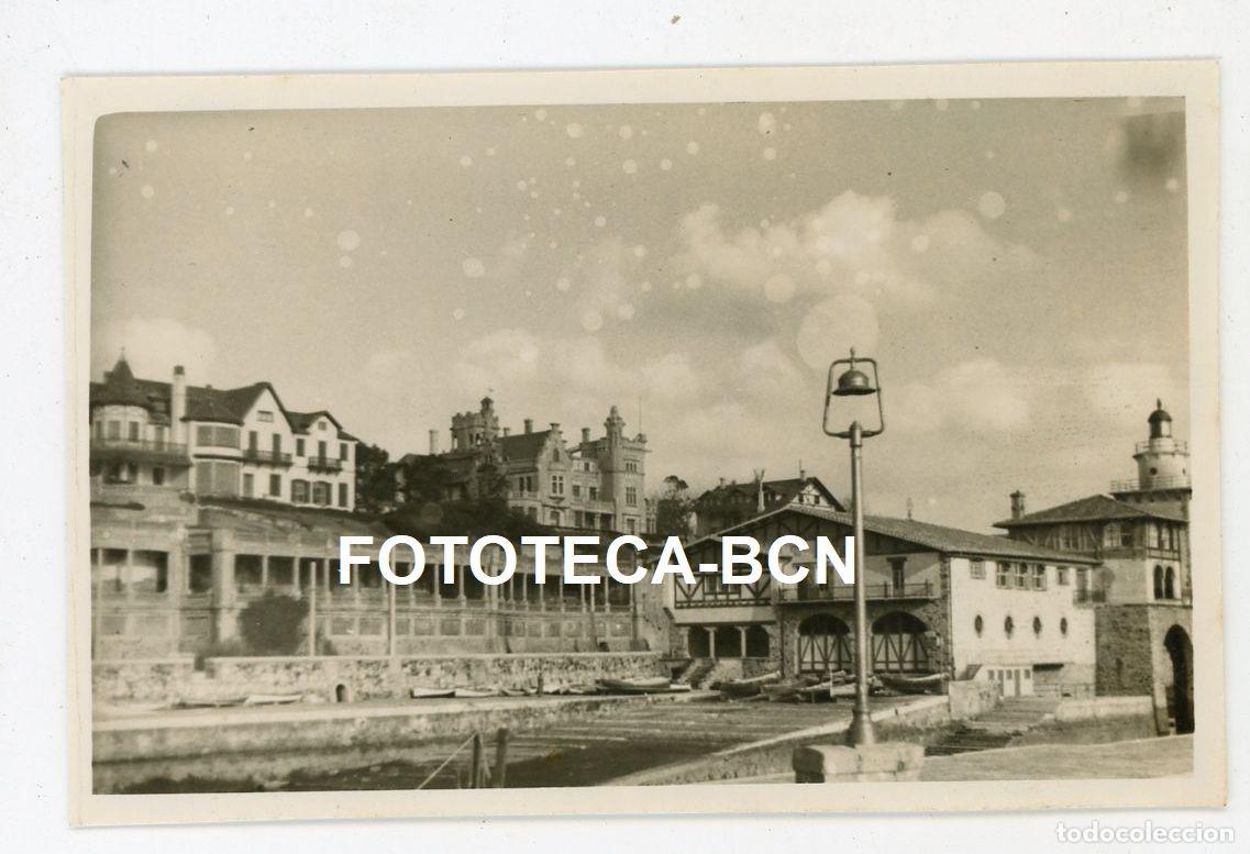 Photographie ancienne: FOTO ORIGINAL NEGURI GETXO VISTA DE LA POBLACION A&Ntilde;OS 50
