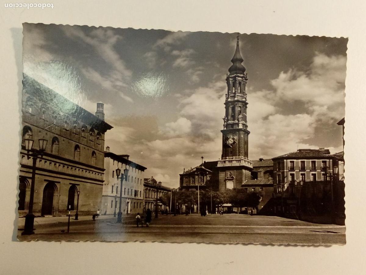 Fotografia antiga: Zaragoza-La Seo de Zaragoza