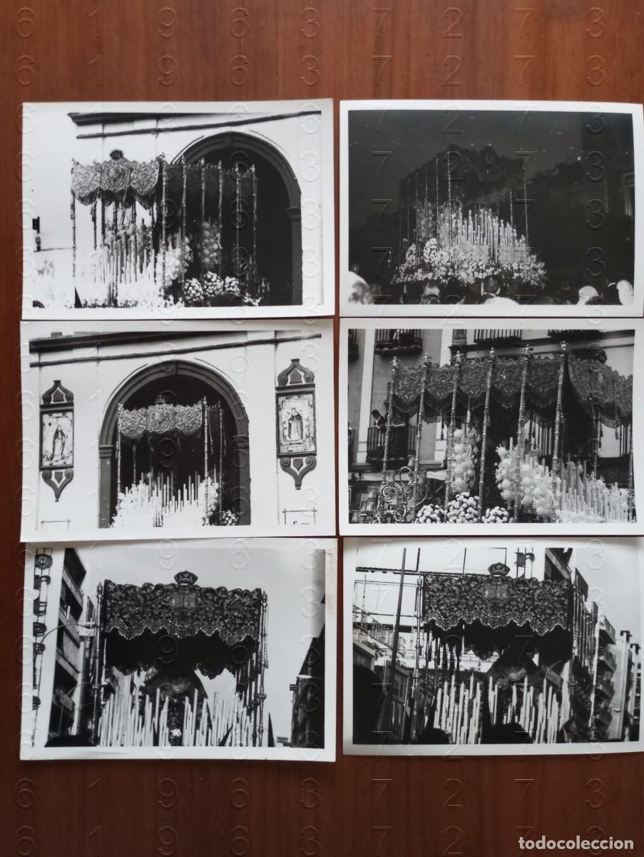 Alte Fotografie: SEVILLA SEMANA SANTA 6 FOTOGRAFIAS UNICAS 13X9 B14