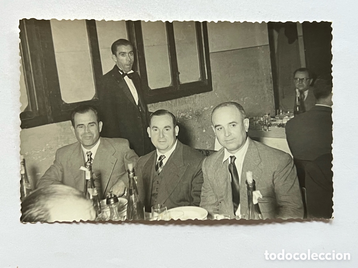 Fotograf&iacute;a antigua: CASTELL&Oacute;N.. Reuni&oacute;n Militares d&iacute;as previos a la Festividad de la patrona de Infanter&iacute;a (a.1953)