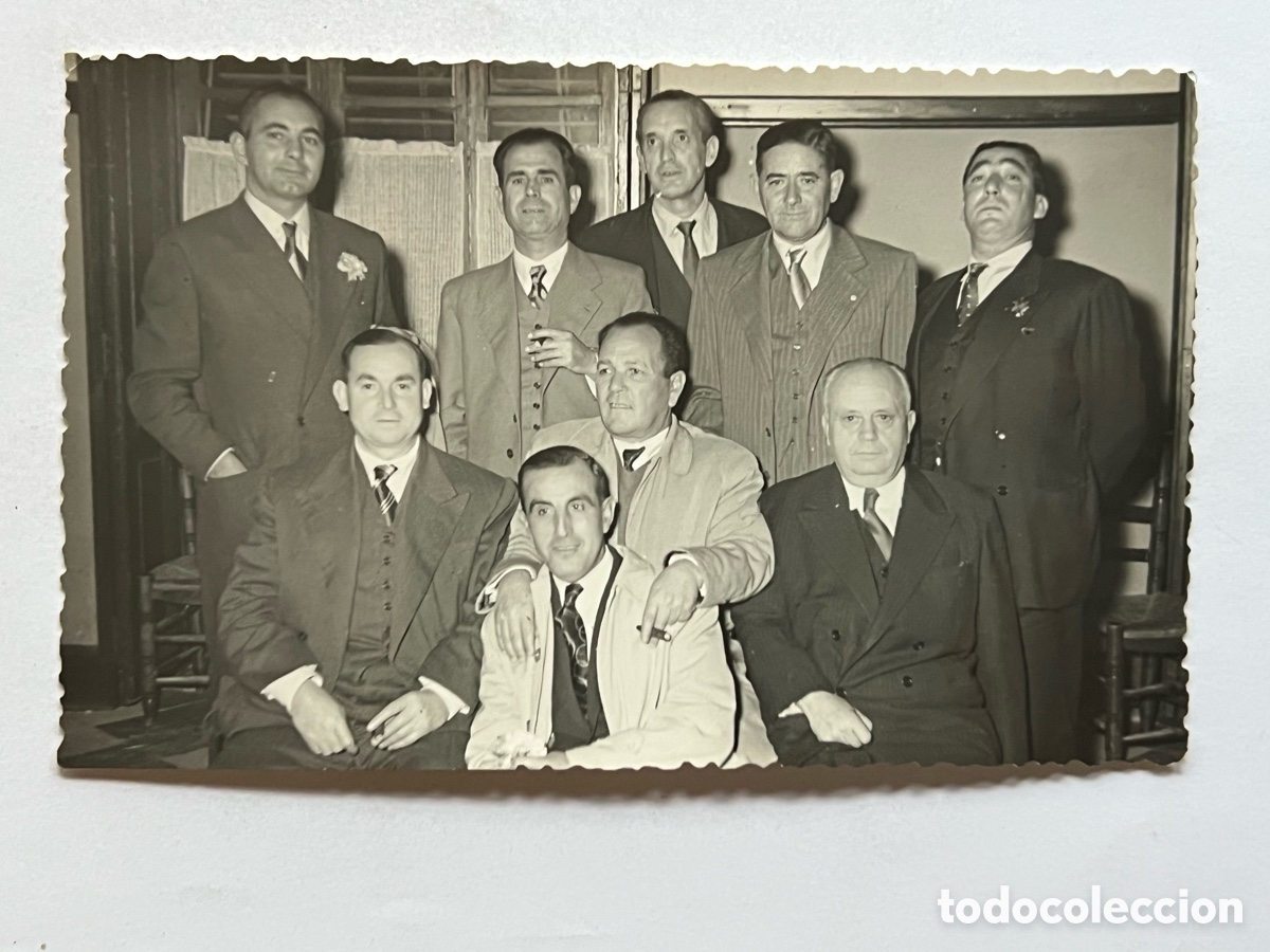 Fotograf&iacute;a antigua: CASTELL&Oacute;N.. Reuni&oacute;n Militares d&iacute;as previos a la Festividad de la patrona de Infanter&iacute;a (a.1953)