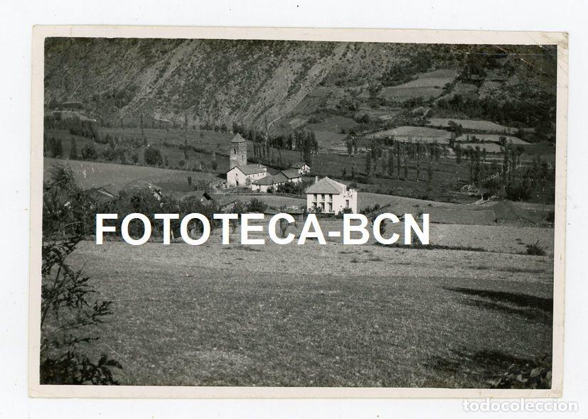 Fotograf&iacute;a antigua: FOTO ORIGINAL RIBERA DE CARDOS A&Ntilde;OS 40 PALLARS SOBIRA LLEIDA