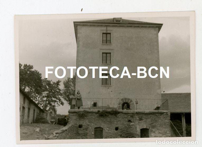 Fotograf&iacute;a antigua: FOTO ORIGINAL TORRE DE BOLVIR CERDANYA A&Ntilde;OS 40/50