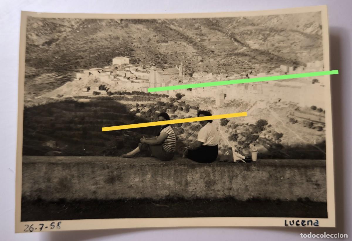 Fotograf&iacute;a antigua: Antigua fotograf&iacute;a. En Lucena del Cid. Castell&oacute;n. A&ntilde;o 1958.