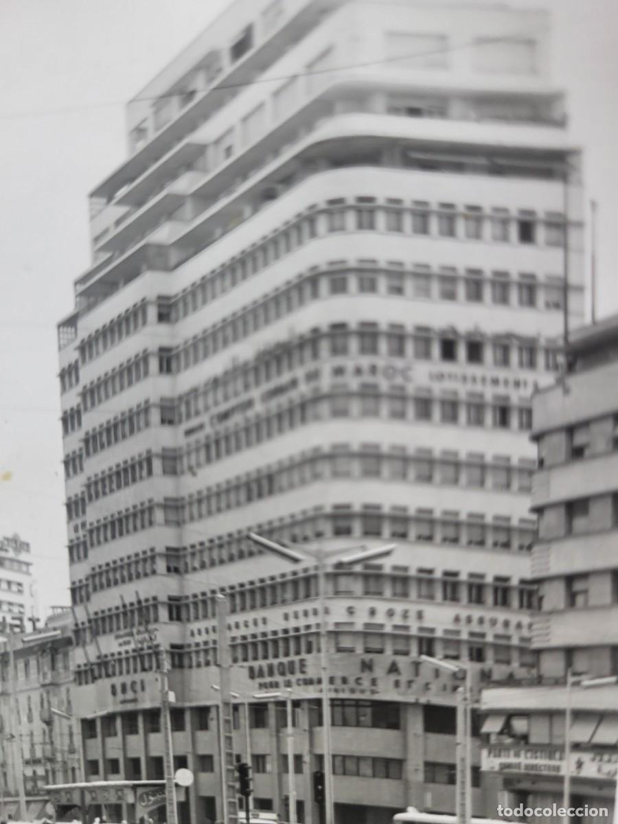 Alte Fotografie: ANTIGUA FOTOGRAFIA BANCO NACIONAL DE MARRUECOS CASABLANCA