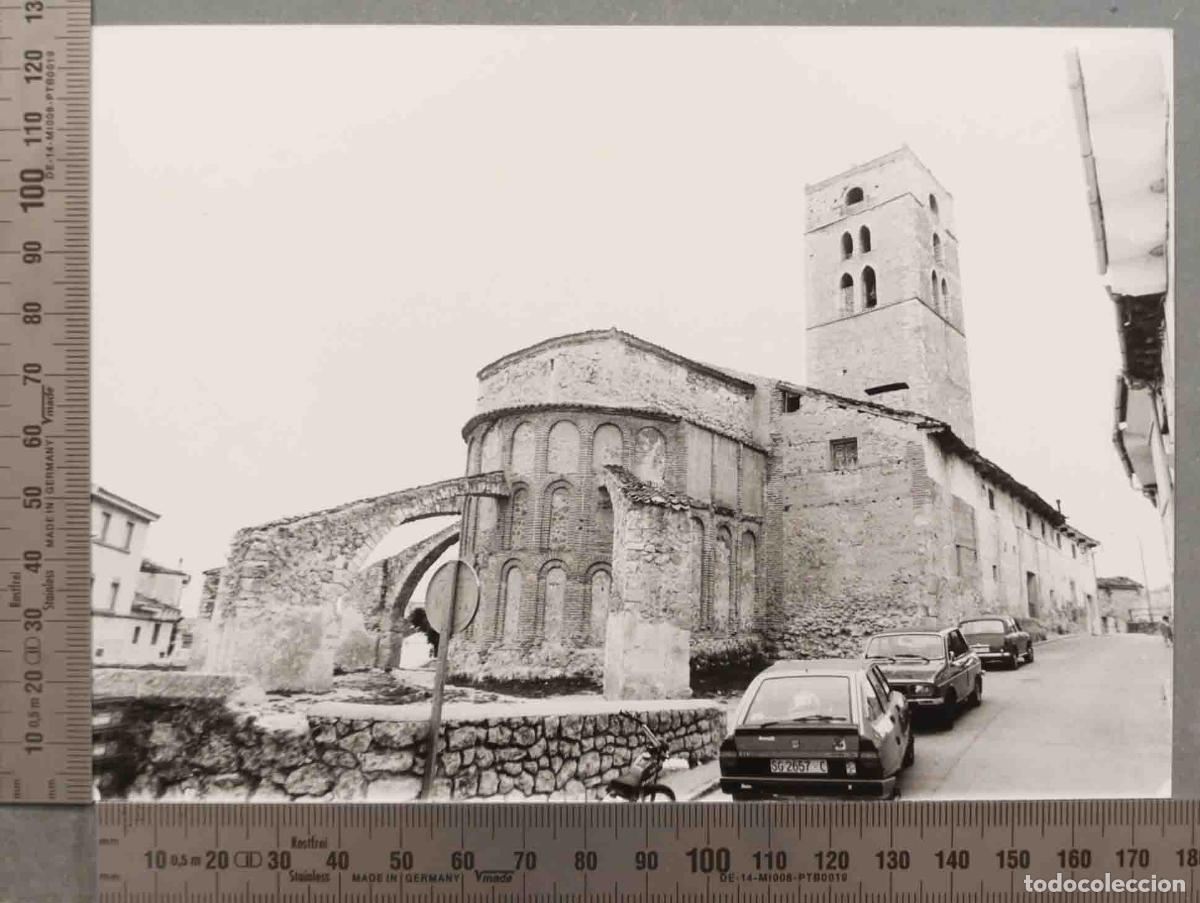 Photographie ancienne: FOTOGRAFIA. CUELLAR. IGLESIA DEL SALVADOR HACIA 1970