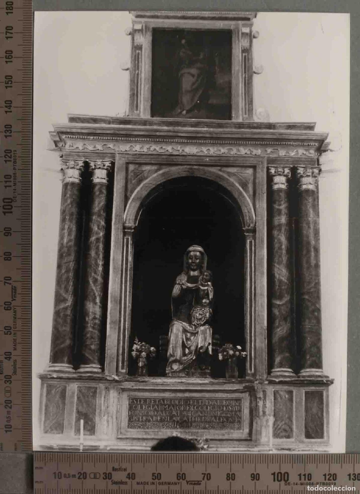 Photographie ancienne: FOTOGRAFIA. CUELLAR SANTO TOME. VIRGEN DEL ROSARIO HACIA 1970