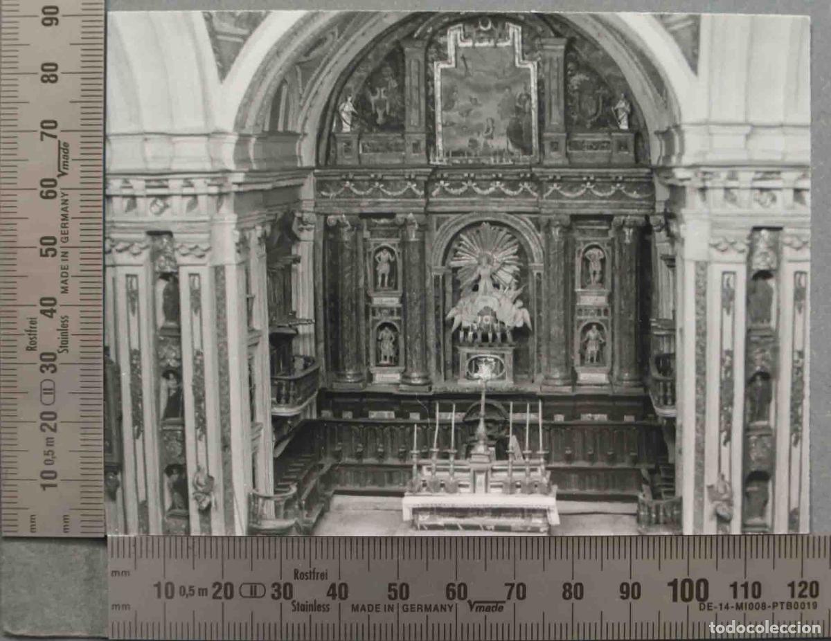 Photographie ancienne: FOTOGRAFIA. Maqueta de la Capilla Mayor de la Catedral de San Isidro. HACIA 1970