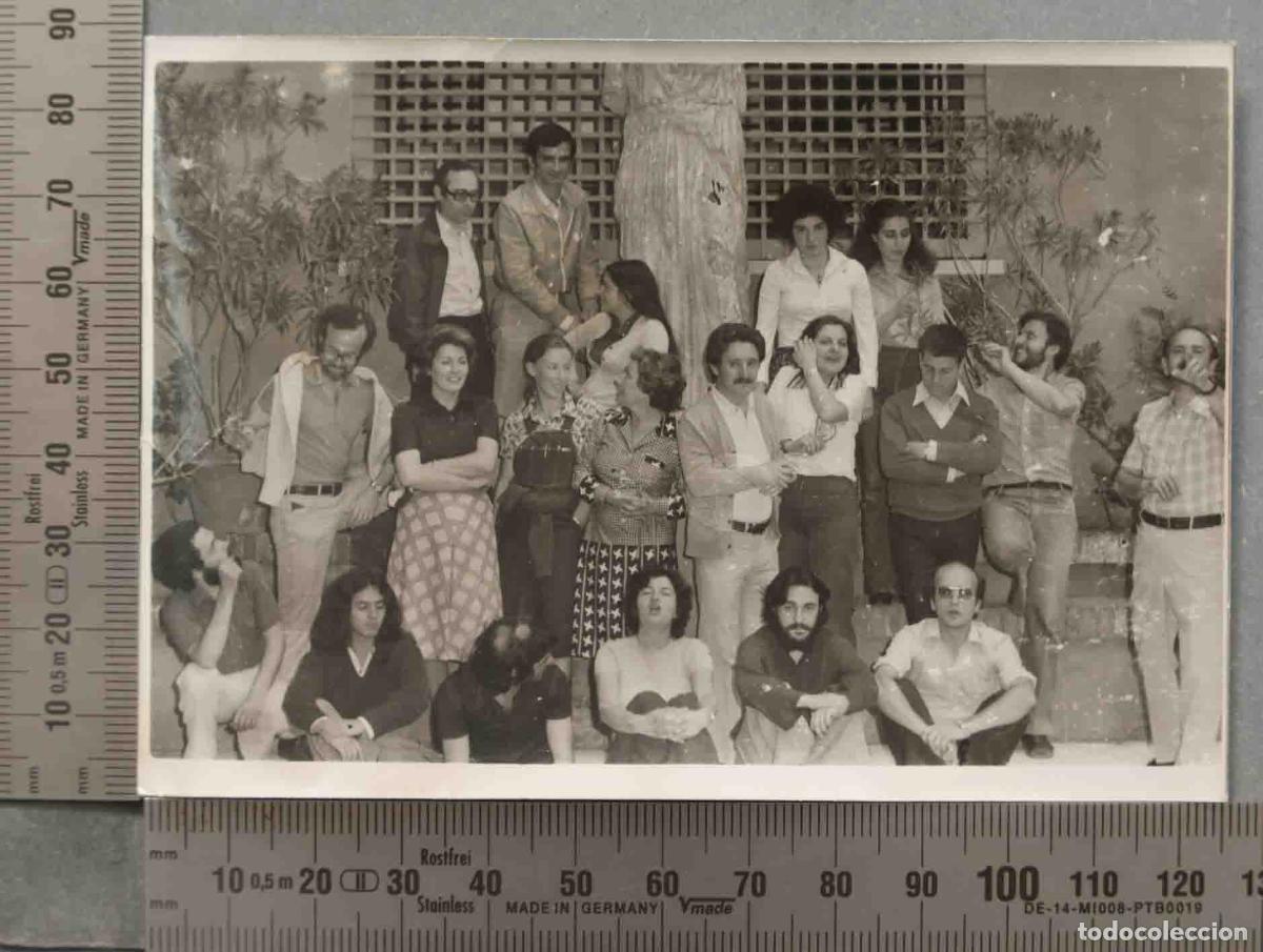 Photographie ancienne: FOTOGRAFIA. GRUPO ACADEMIA ESPA&Ntilde;OLA EN ROMA