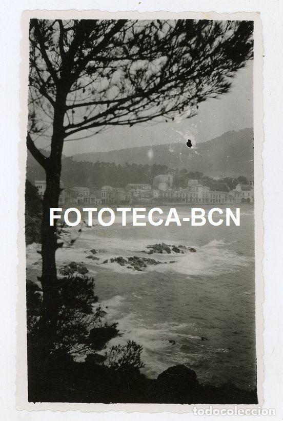 Fotograf&iacute;a antigua: FOTO ORIGINAL LLAFRANC VISTA DE LA POBLACION A&Ntilde;O 1944