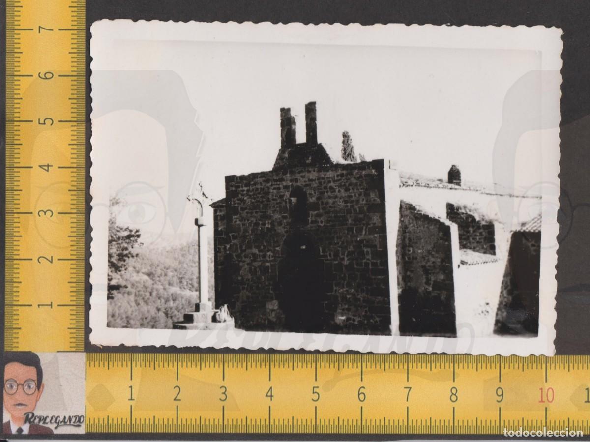 Fotograf&iacute;a antigua: GAV&Aacute;: VISTA ERMITA DE BRUGUERS - CREU DE TERME - FOTO ANTIGUA A&Ntilde;O 1953 - BAJO LLOBREGAT CATALUNYA