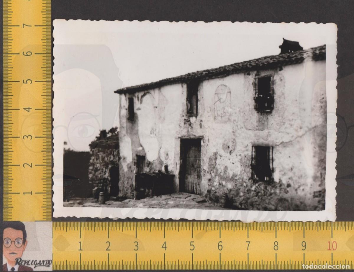 Fotografia antica: PARQUE MONTNEGRE I EL CORREDOR : VISTA DE MAS&Iacute;A CASA RELOJ SOL - FOTO ANTIGUA A&Ntilde;O 1953 - CATALUNYA
