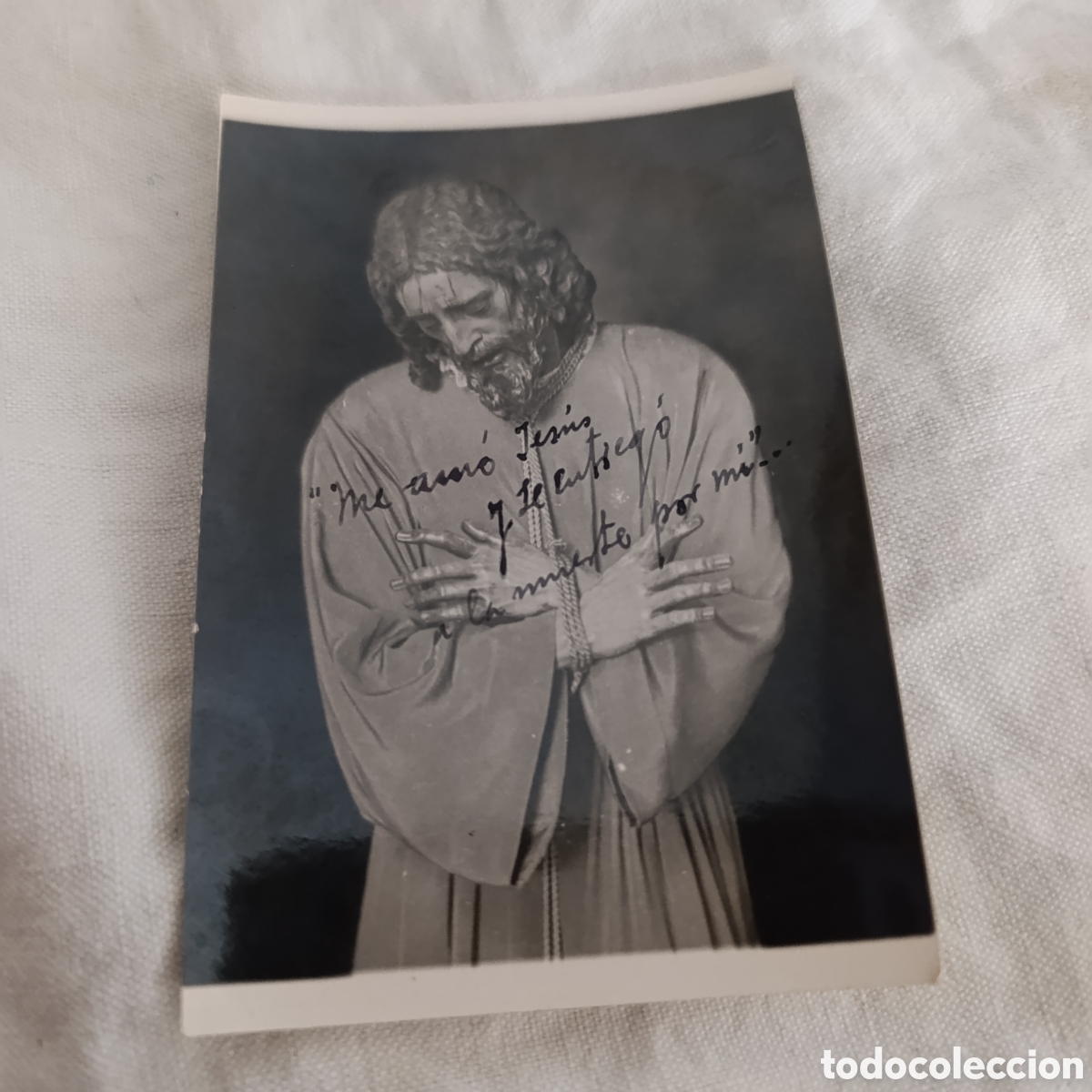 Fotograf&iacute;a antigua: SEVILLA,FOTOGRAFIA ANTIGUA CRISTO DE LA PASION