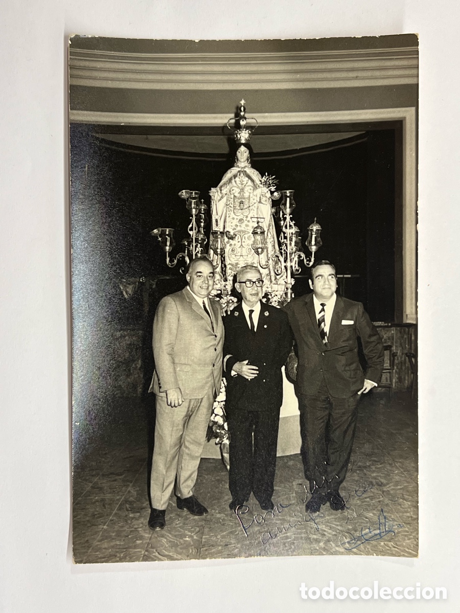 Fotograf&iacute;a antigua: VALENCIA. Fotograf&iacute;a Ntra Sra de la Merced, Patrona del Gremio de Horneros (a.1968)