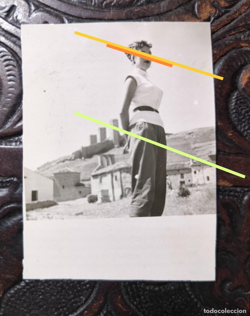 Alte Fotografie: Antigua fotograf&iacute;a. Molina de Arag&oacute;n Guadalajara. A&ntilde;os 40/50.