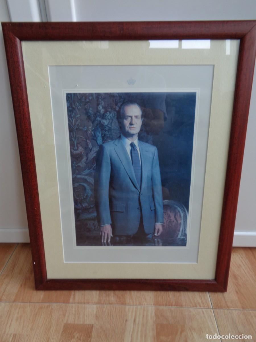 Fotograf&iacute;a antigua: FOTOGRAFIA OFICIAL DEL REY JUAN CARLOS , A&Ntilde;OS 80 . EN SU MARCO