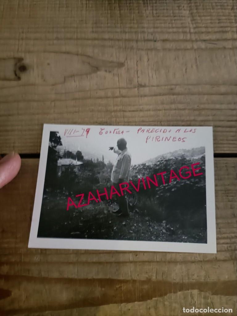 Alte Fotografie: TORTOSA, ANTIGUA FOTOGRAFIA VISTAS EXTERIOR POBLACION, 105X75MM