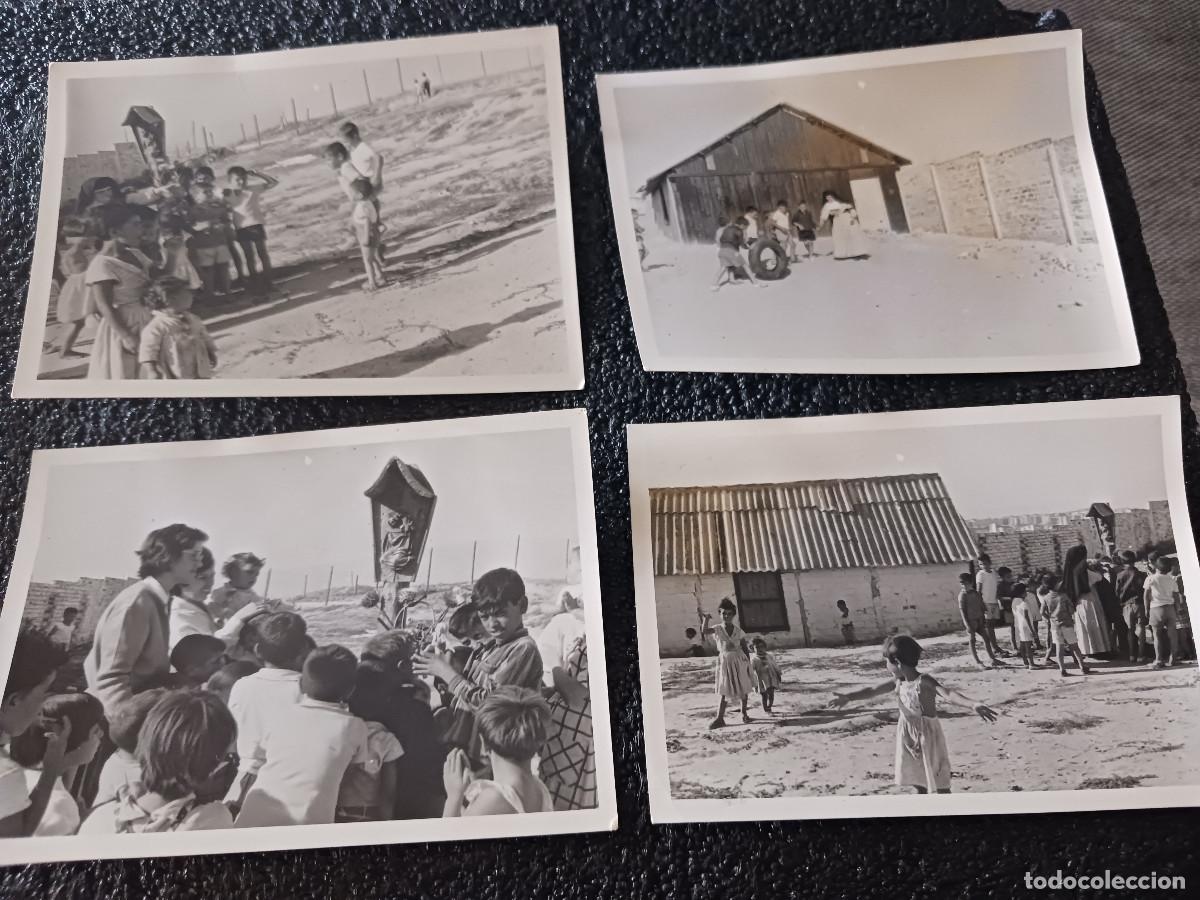 Fotografia antiga: chabola de madrid, misiones de la iglesia catolica durante la dictadura en espa&ntilde;a