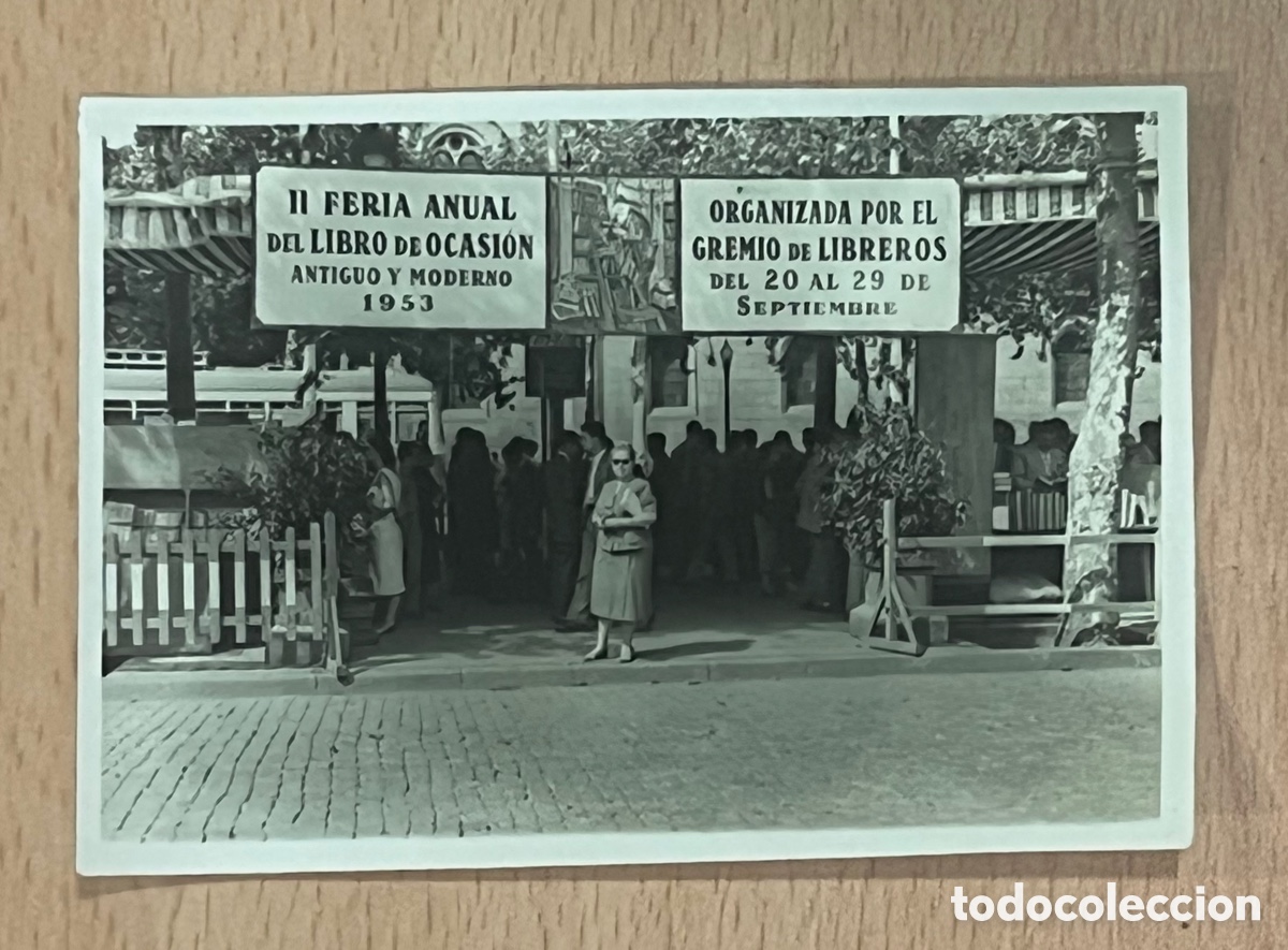 Fotografia antica: FOTOGRAF&Iacute;A: II FERIA ANUAL DEL LIBRO DE OCASI&Oacute;N ANTIGUO Y MODERNO, 1953 -BARCELONA
