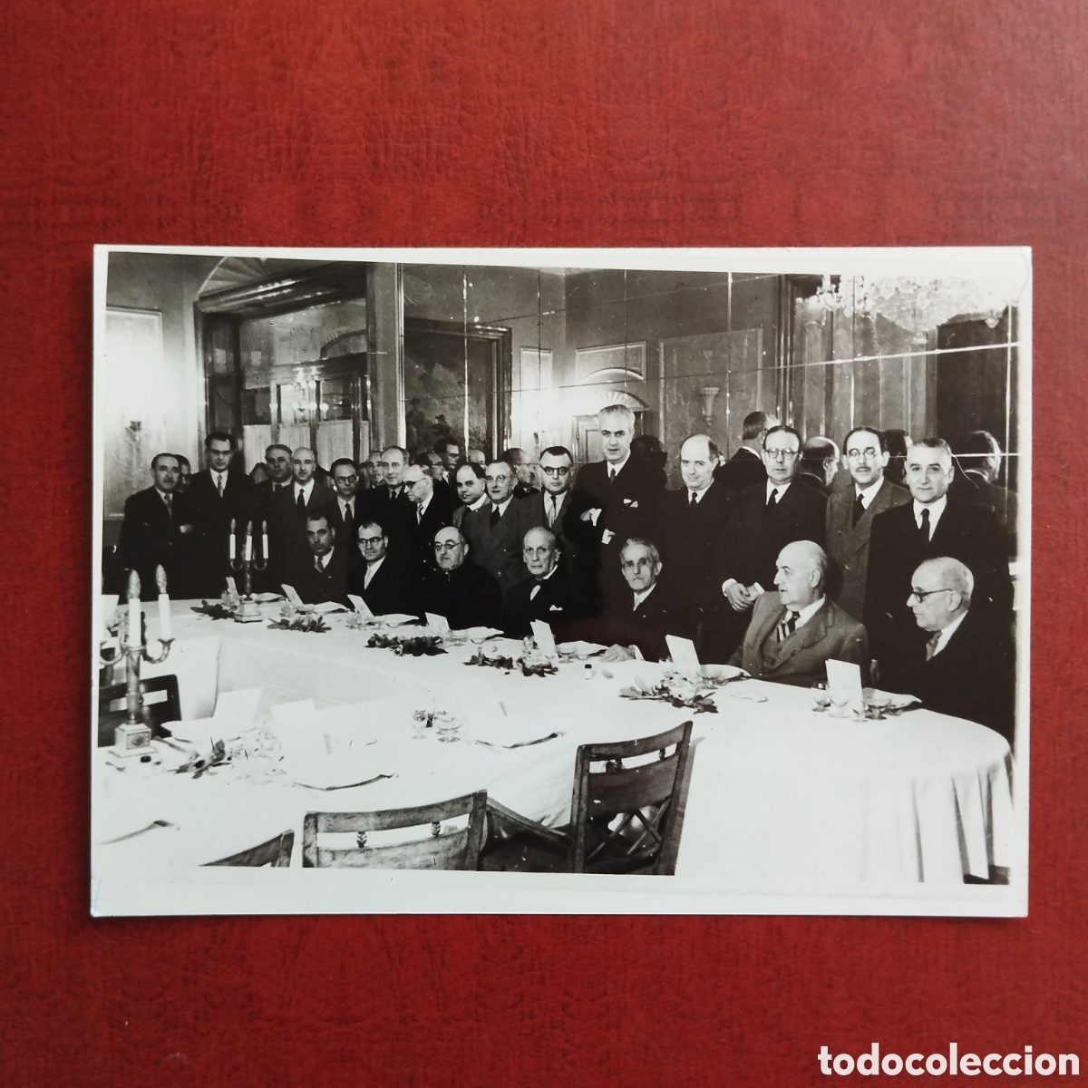Fotograf&iacute;a antigua: FOTOGRAFIA JOCS FLORALS DE BARCELONA 1952 SAL&Oacute; ROSA JOSEP MARIA DE SAGARRA ETC