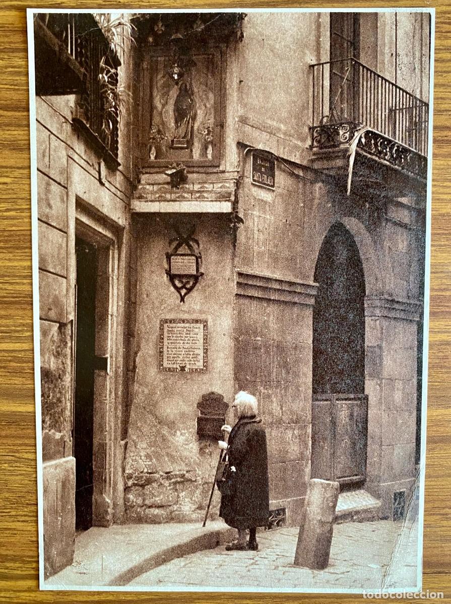 Antique Photography: CAPILLA DE SANTA EULALIA BARCELONA - PUBLICIDAD BUTADIONA LABORATORIOS MIQUEL
