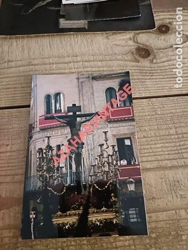 Fotografia antica: SEMANA SANTA SEVILLA, ANTIGUA FOTOGRAFIA CRISTO DE LA SALUD, SAN BERNARDO, 10X15 CMS